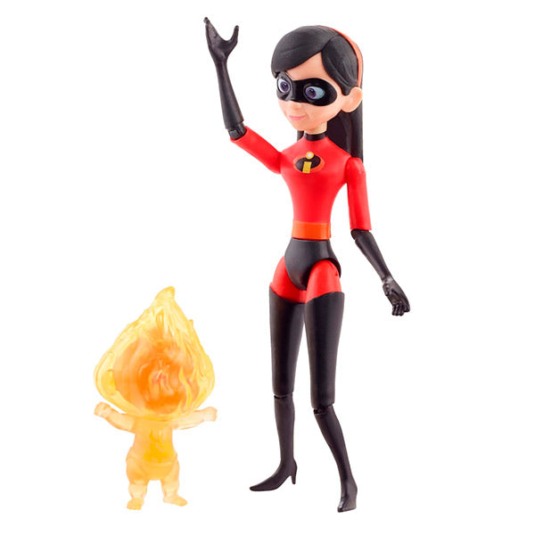 Disney Pixar figura Violeta & Jack Jack (fuego)