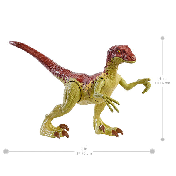 Jurassic World dinosaurio Velociraptor fuerza salvaje