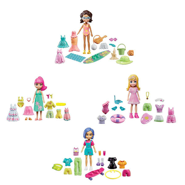 Polly Pocket super colección acuática de modas