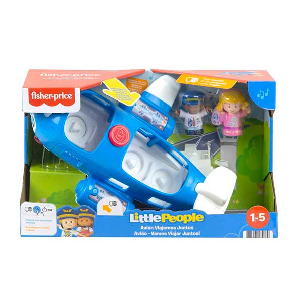 Fisher-Price avión viajemos juntos Little People