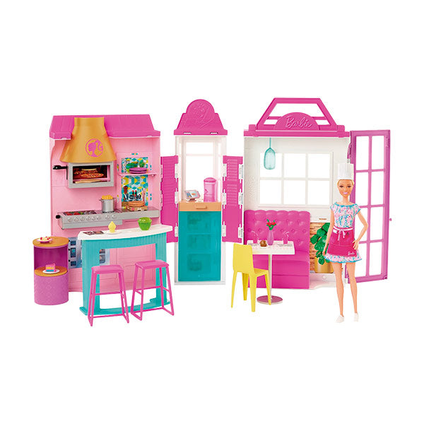 Barbie Restaurante con muñeca