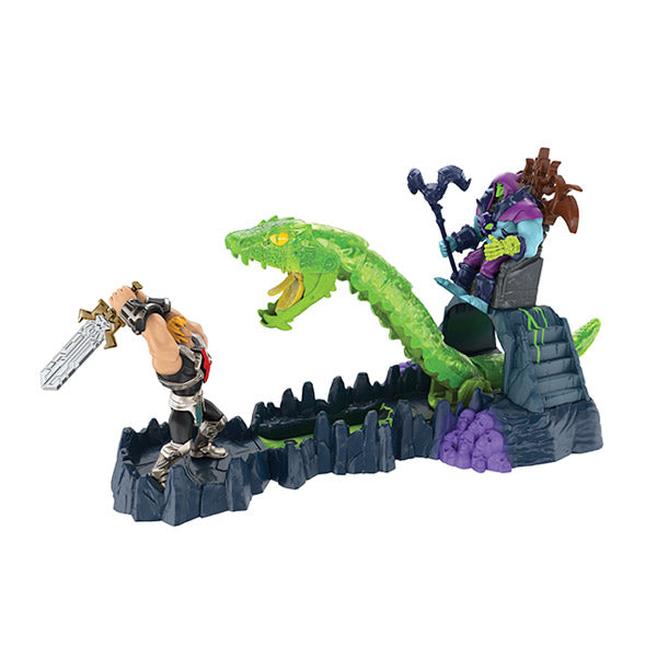 MOTU Animated Snake Mountain playset