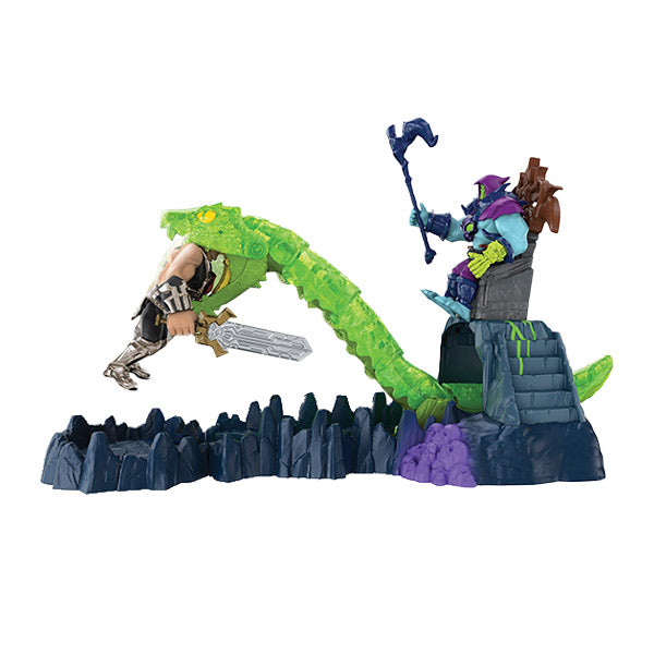 MOTU Animated Snake Mountain playset