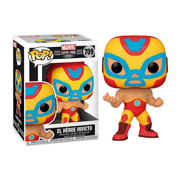 Funko POP! Marvel: Luchadores Iron Man.