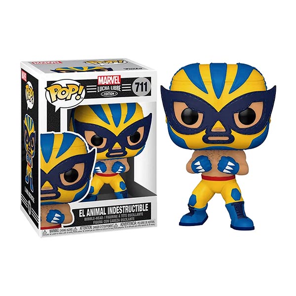 Funko POP! Marvel: Luchadores Wolverine.