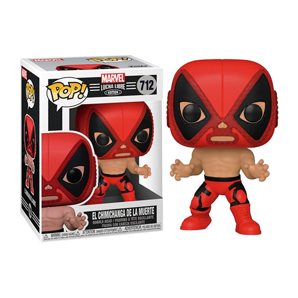 Funko POP! Marvel: Luchadores Deadpool.