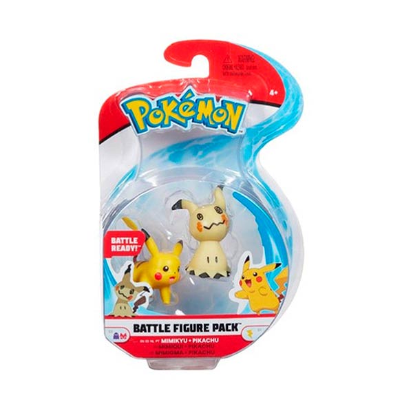 Set de 2 figuras para pokebola