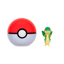 Figura pokémon coleccionable con pokebola surt