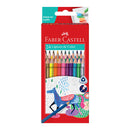 Lápices de color triangular 24 unidades Faber Castell