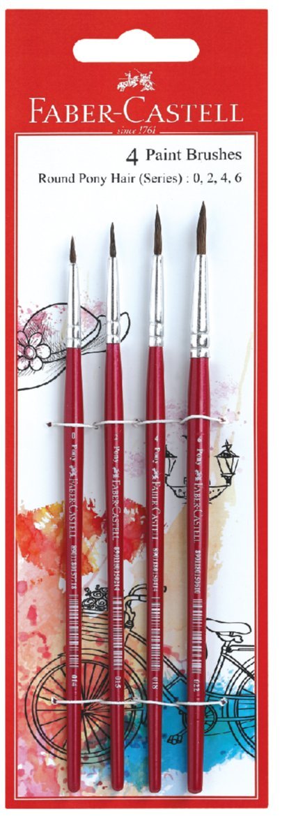 Pinceles redondo sintético