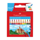 Lápices de color hexagonal corto 12 unidades Faber Castell