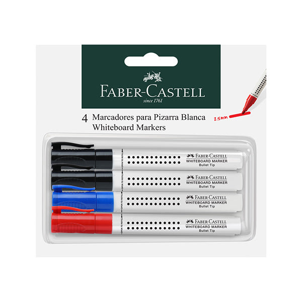 Marcador acrílico surtido 4 unidades Faber Castell