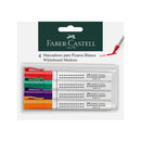 Marcador acrílico surtido 4 unidades Faber Castell