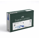 Marcador permanente biselado azul