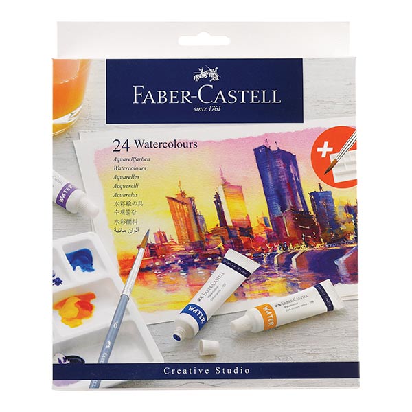 Acuarela Creative Studio 9ml 24 Tubos.