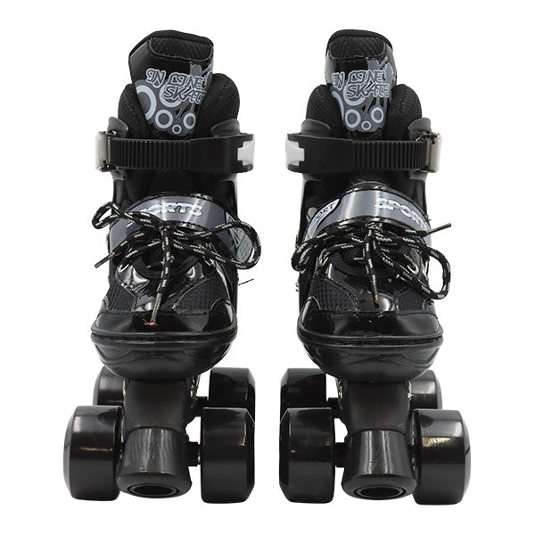 Patines 4 ruedas color negro