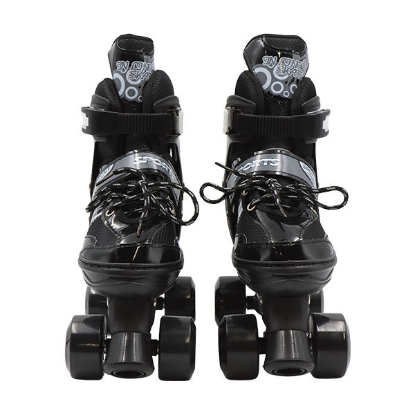 Patines 4 ruedas color negro