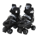 Patines 4 ruedas color negro
