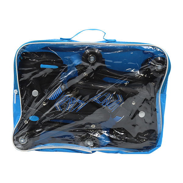 Patines 4 ruedas color azul