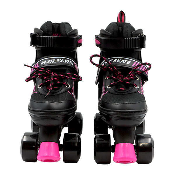 Patines 4 ruedas color rosado
