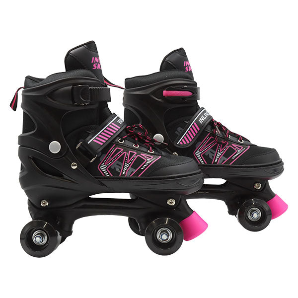 Patines 4 ruedas color rosado