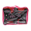 Patines 4 ruedas color rosado