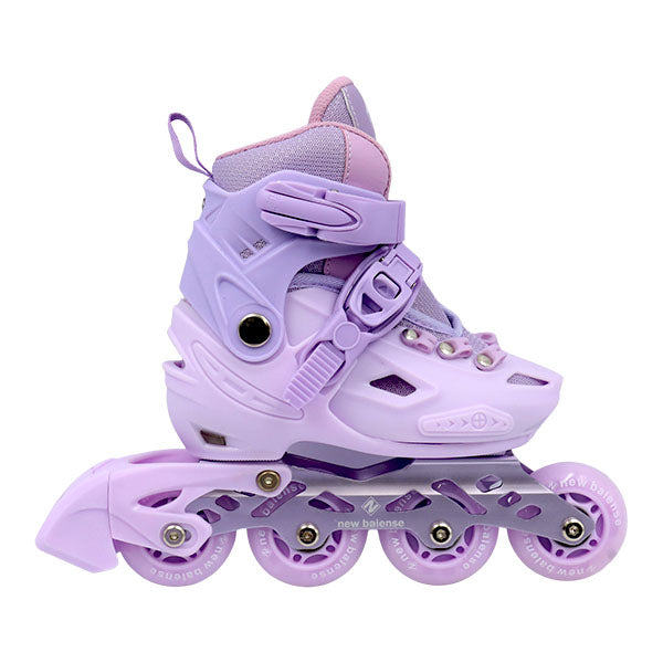 Patines 4 ruedas con luces para niña