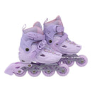Patines 4 ruedas con luces para niña