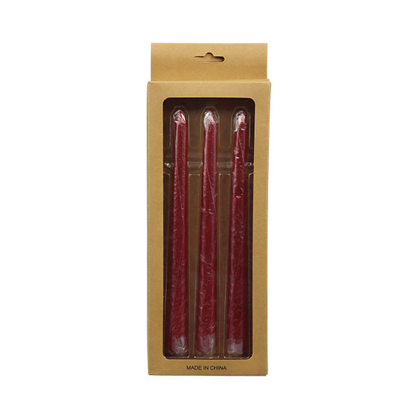 Set candelas 3 piezas surt 23cm