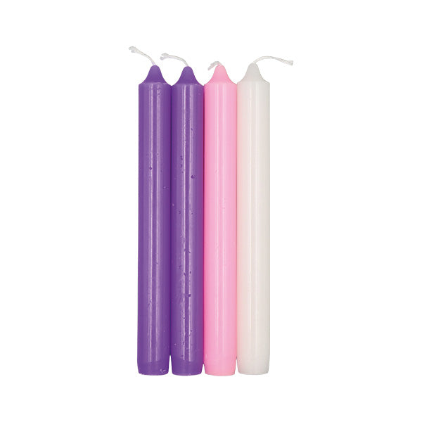 Set candelas 3 piezas surt 20cm