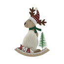 Adorno oso polar de madera