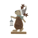 Adorno navideño de madera