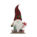 Adorno santa de madera