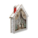 Adorno navideño de madera