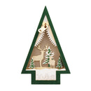 Adorno navideño de madera