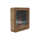 Adorno navideño de madera