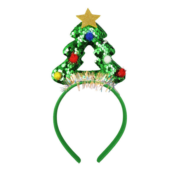 Diadema navideña 25cm surt