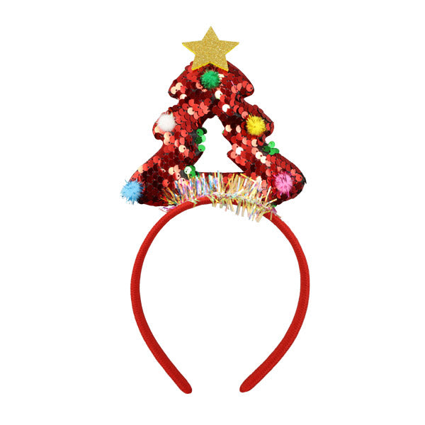 Diadema navideña 25cm surt