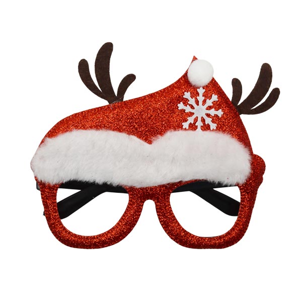 Gafas navideñas santa 15cm
