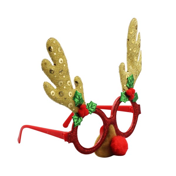 Gafas navideñas reno 17cm