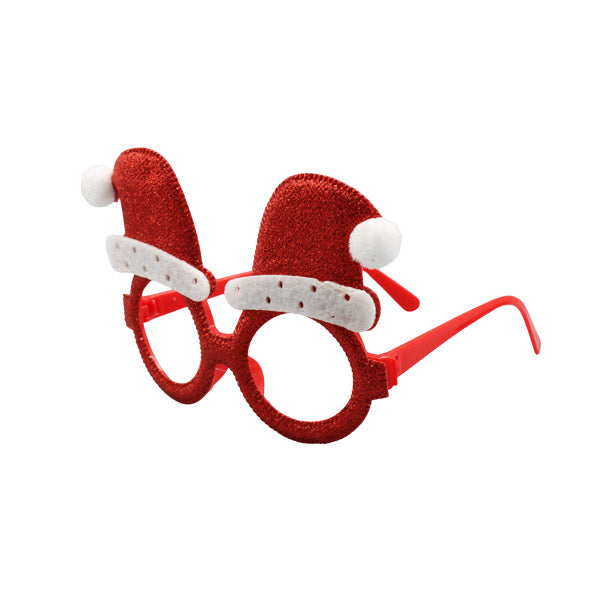 Gafas navideñas santa 15cm