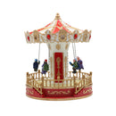 Villa navideña con led 23cm