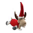 Figura reno acostado navideño 40cm