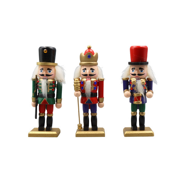 Set de cascanueces 15cm 3 piezas