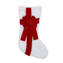 Bota navideña con lazo 50cm