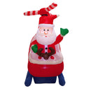 Inflable navideño santa en helicóptero 190cm