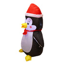 Inflable navideño pingüino 150cm