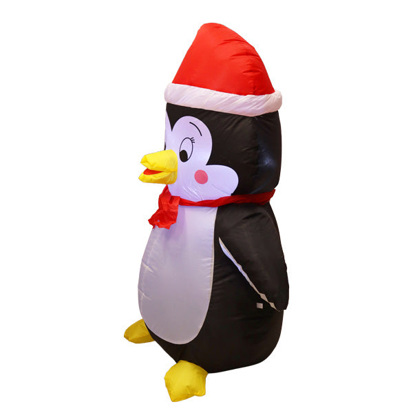 Inflable navideño pingüino 150cm