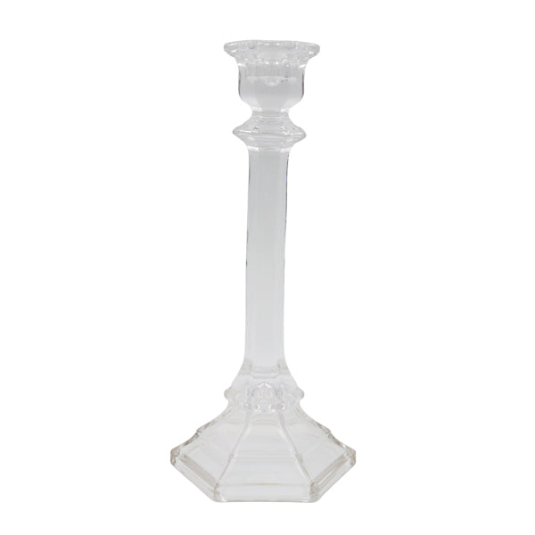 Candelero de vidrio 24cm