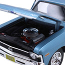 Vehículo 1:18 1970 chevrolet nova coupe